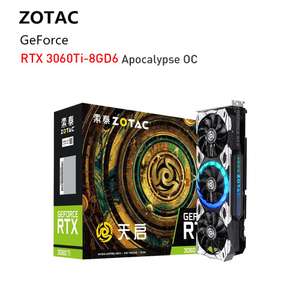 Видеокарта Zotac RTX 3060ti Apocalypse OC