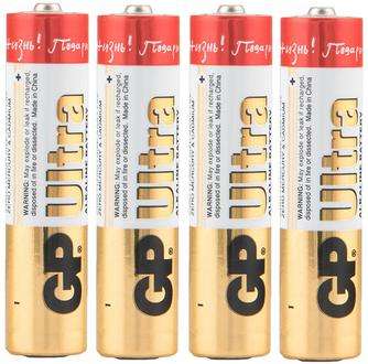 [Ижевск] Батарейки GP Ultra Alkaline AAA (4 шт)