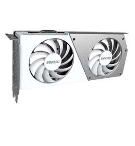 Видеокарта Inno3D GeForce RTX 4060 TWIN X2 OC WHITE 8 ГБ (N40602-08D6X-173051W) (цена с ozon картой)