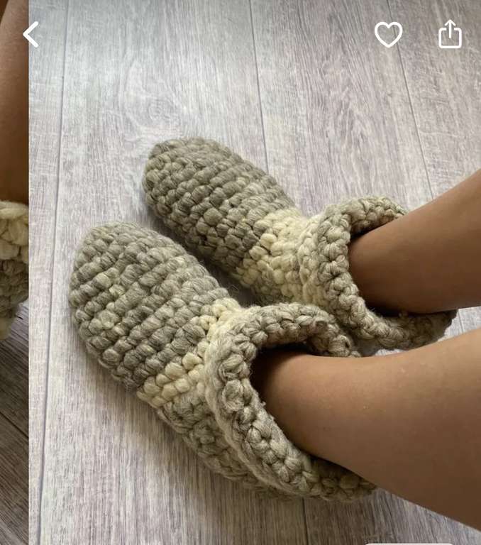Теплые шерстяные носки