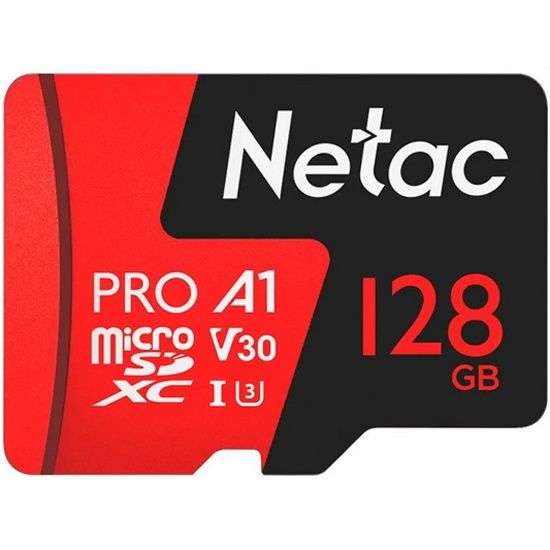 [Москва и др.] Карта памяти Netac P500 Extreme Pro 128Gb MicroSDXC