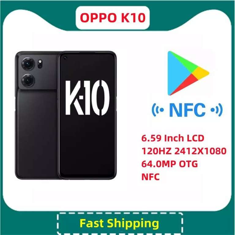 Смартфон Oppo K10 5G china, 8/128 GB