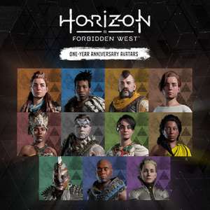 [PS4/PS5] Бесплатные аватарки по Horizon Forbidden West в честь годовщины игры