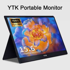 Портативный Монитор YTK 15.6", 1920×1080, IPS, 3 мс (с Озон картой, из-за рубежа)
