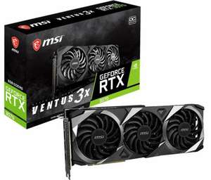 Видеокарта MSI GeForce RTX 3070 VENTUS 3X OC LHR