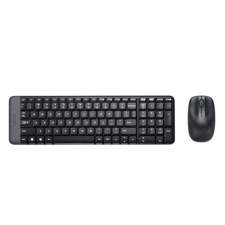 Комплект клавиатура+мышь Logitech Wireless Combo MK220 + okko на 6 месяцев + наклейки (С бонусами 699)