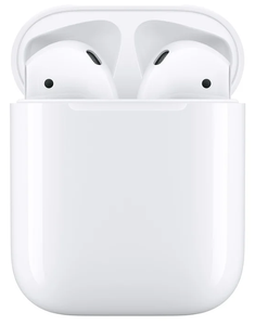 Беспроводные наушники Apple AirPods 2 с зарядным футляром MV7N2 RU