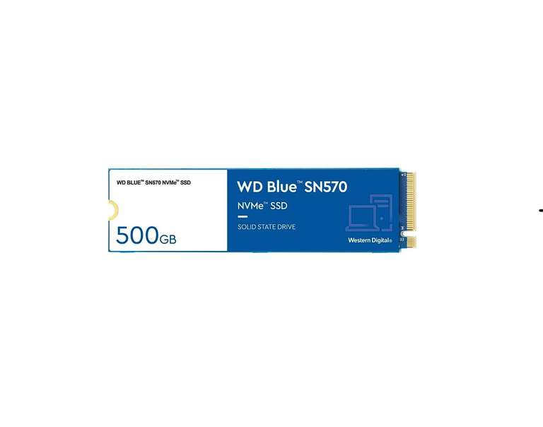 WD SSD диск WD Blue SN570 WDS500G3B0C/500Gb