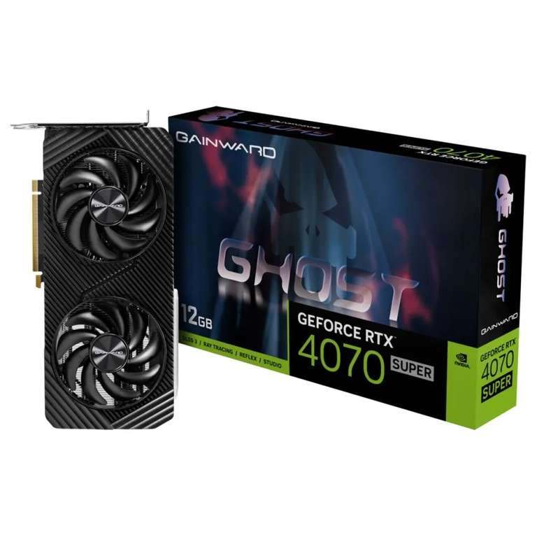 Gainward Видеокарта GeForce RTX 4070 SUPER 12 ГБ (ОЗОН карта)