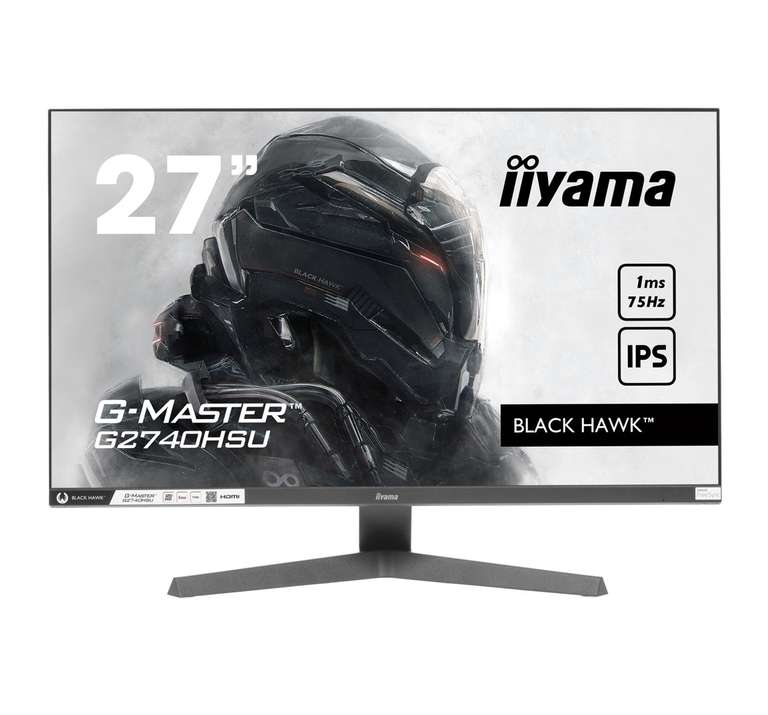 Монитор iiyama G-Master Black Hawk G2740HSU-B1 27/75гц/1мс/IPS/1920x1080