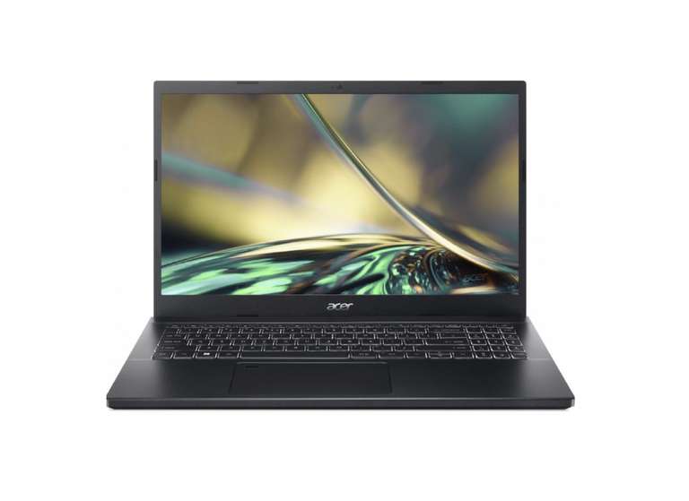 Ноутбук Acer Aspire 7 A715-51G-52DV (15.6", IPS, 144 Гц, RTX 3050Ti, i5-1240P, RAM 16 ГБ, SSD 512 ГБ, пласт/алюм, без OC)