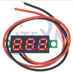 Цифровой мини-вольтметр AITEXM ROBOT Mini Digital Voltmeter Voltage Tester, 0.28 Inch 2.5V-40V