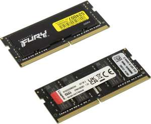 Оперативная память Kingston Fury Impact DDR4 3200 МГц 2x32 ГБ (по Ozon карте)