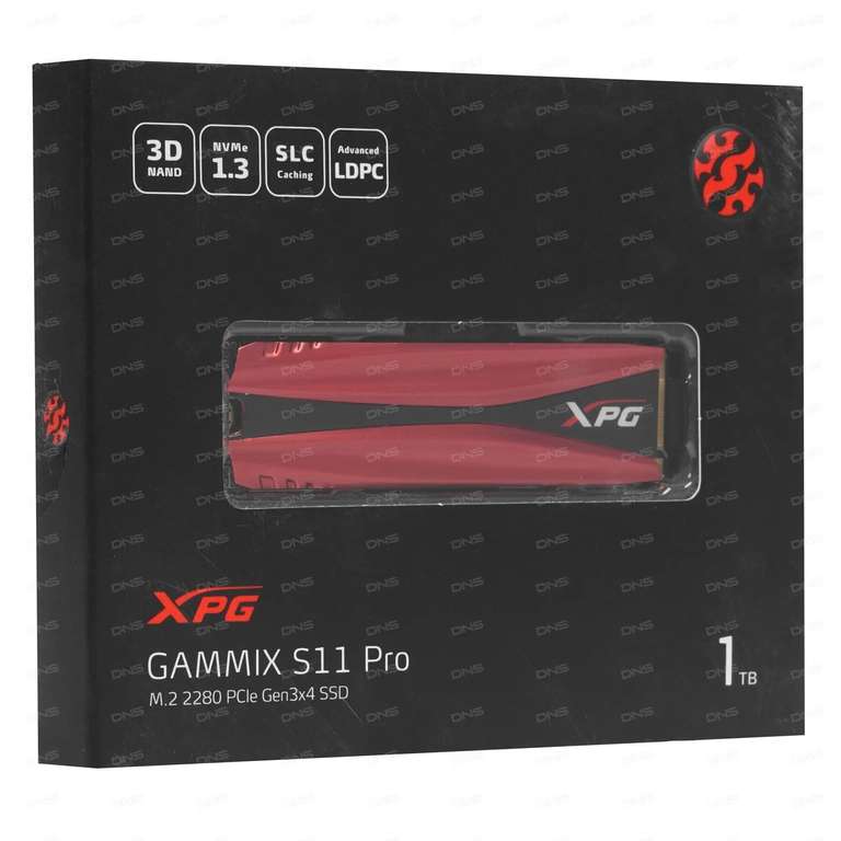 1000 ГБ SSD M.2 накопитель ADATA XPG GAMMIX S11 Pro
