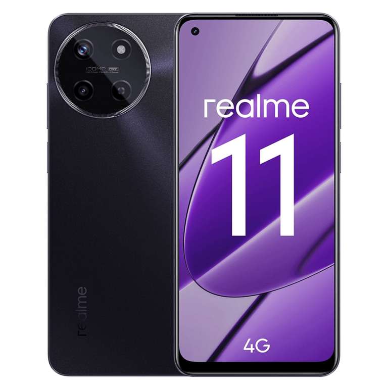 Смартфон Realme 11 8/256Gb черный (RMX3636)