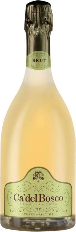 Вино игристое CA' DEL BOSCO Franciacorta Кюве Престиж белое экстра брют, 0.75л, Италия (Локально)