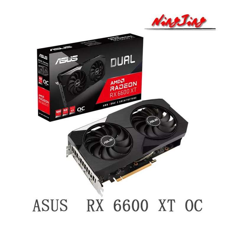 Видеокарта ASUS Dual Radeon RX 6600 XT OC Edition