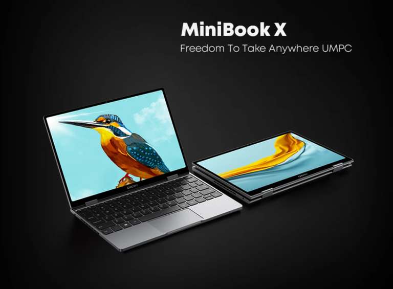 Ноутбук-трансформер CHUWI MiniBook X, 10.5", Intel N100, 12+512 Гб