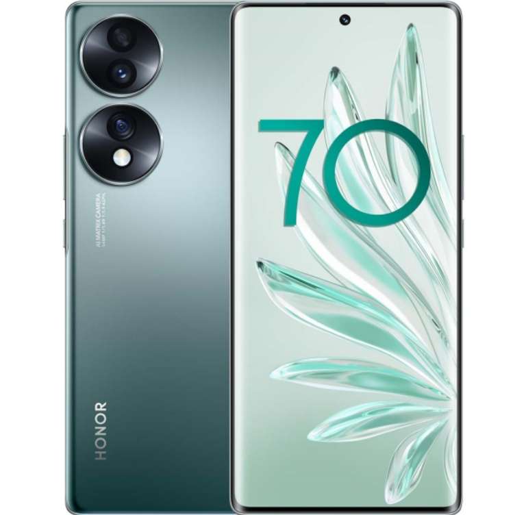 Смартфон Honor 70 8+128Gb Emerald Green