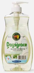 Средство для мытья посуды Daysgrace с ароматом лимона, 1 л (50% возврат бонусами)