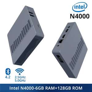 Мини-ПК SOYO M2 Air Intel Celeron N4000, 6 ГБ ОЗУ, 128 Гб