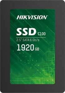 SSD накопитель Hikvision C100 2,5" 1920GB SATAIII 3D TLC HS-SSD-C100/1920G