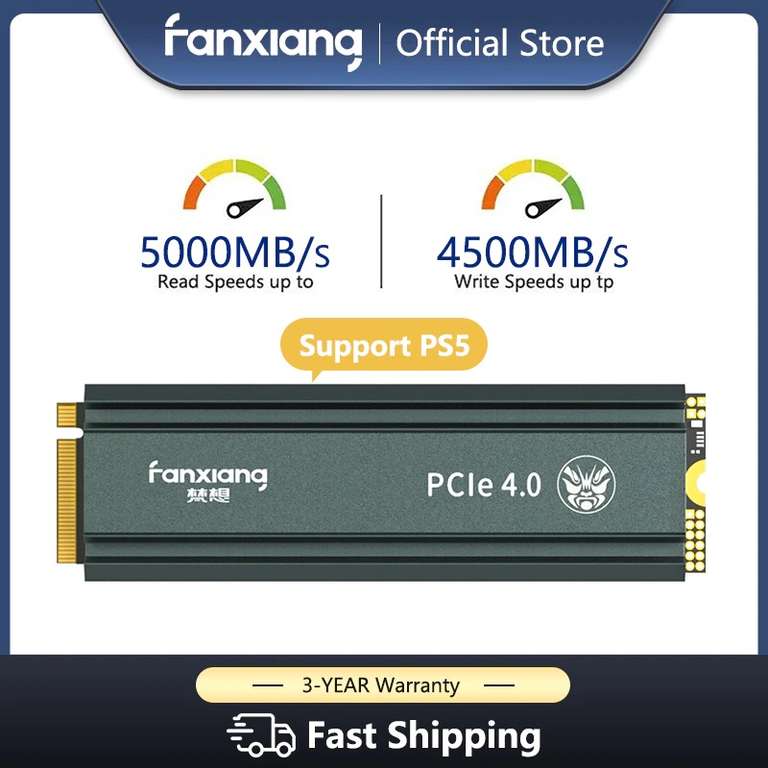 SSD FANXIANG S660 2TB NVME PCIE4.0