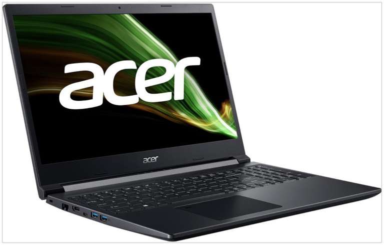 Ноутбук Acer Aspire 7 A715-42G-R4GR (15.6", IPS, 144Hz, AMD Ryzen 5 5500U, RAM 8 ГБ, SSD 512 ГБ, NVIDIA GeForce RTX 3050)