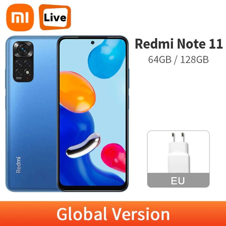 Смартфон Redmi Note 11 4ГБ 64ГБ