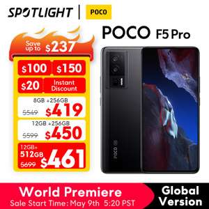 Смартфон POCO F5 Pro 8/256Гб глобальная версия