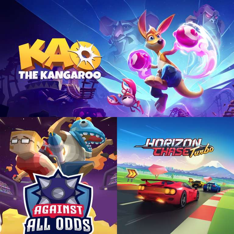 [PC] Kao the Kangaroo & Against All Odds & Horizon Chase Turbo бесплатно