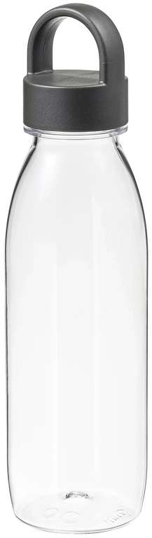 Бутылка для воды ИКЕА 365+ 500 мл пластик темно-серый