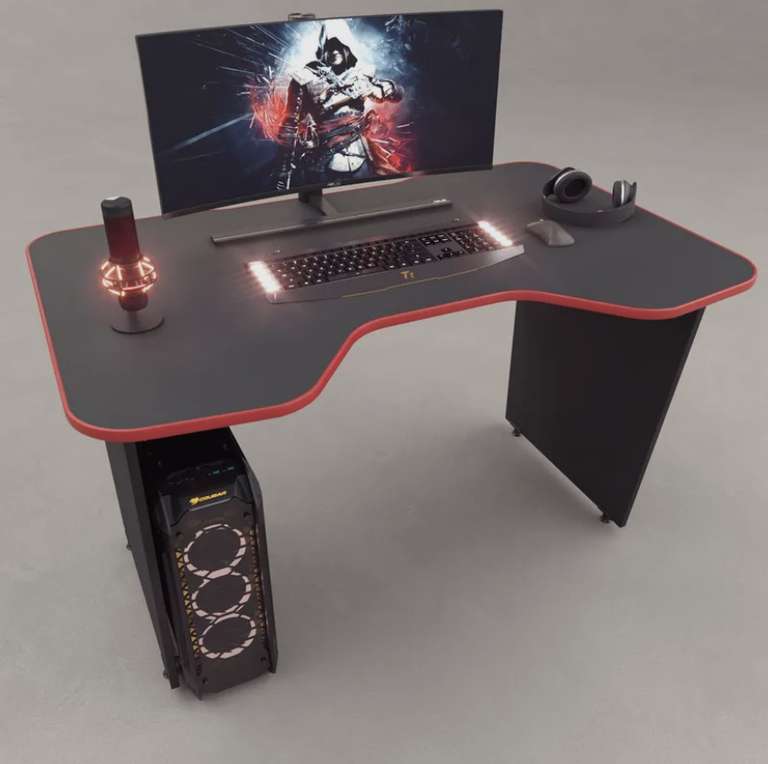 Компьютерный стол mXplace, DRAGON, 120x78×75 cм (при оплате картой  OZON)