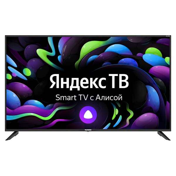 Телевизор Telefunken TF-LED55S11T2SU, 55", 3840x2160, Яндекс.ТВ