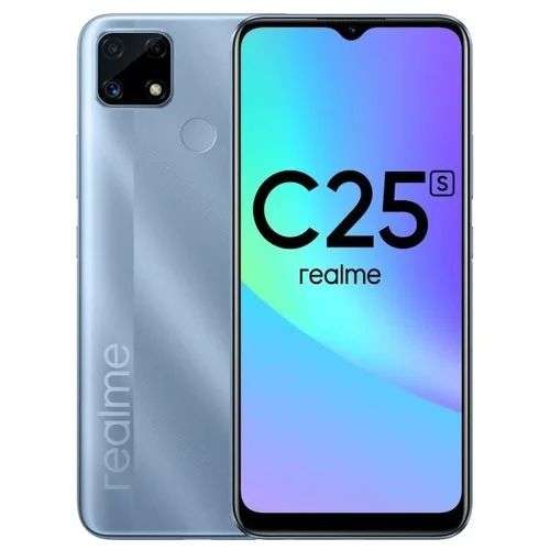 Смартфон realme C25S (4/64) water gray