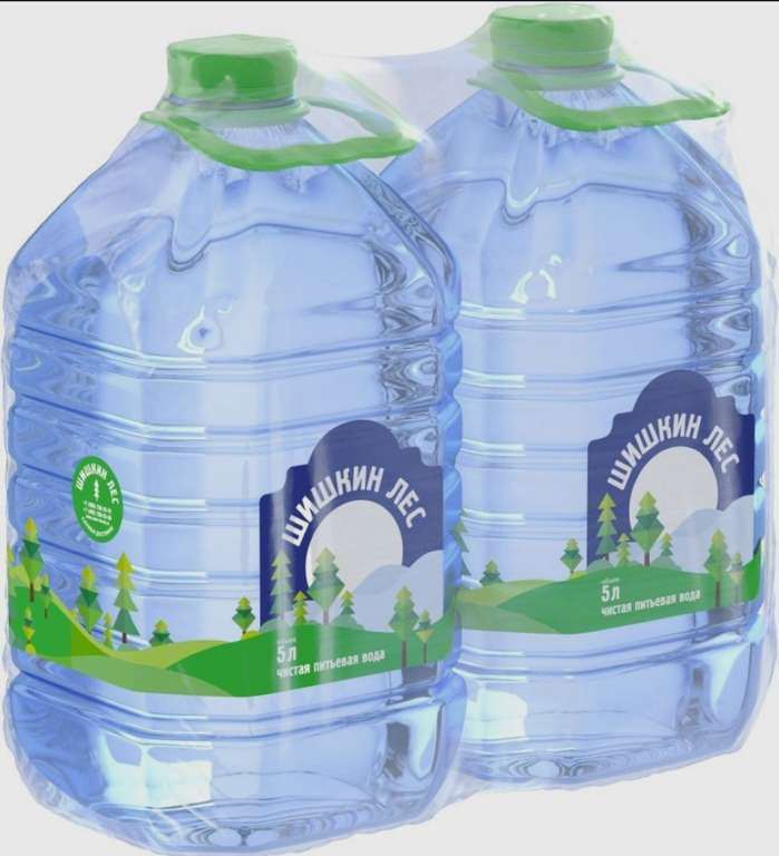 Питьевая вода Шишкин лес (2 шт по 5 л)