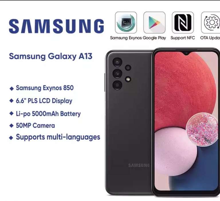 Смартфон Samsung A13 4/128