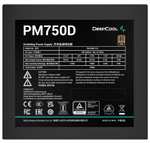 Блок питания DeepCool PM750D, 750 Вт, 80+ Gold