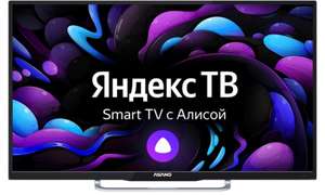 32" Телевизор Asano 32LF8130S на платформе Яндекс.ТВ, черный, fullhd