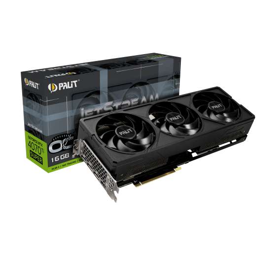 Видеокарта Palit RTX 4070 Ti SUPER JETSTREAM OC 16GB, RTL (цена с WB кошельком)