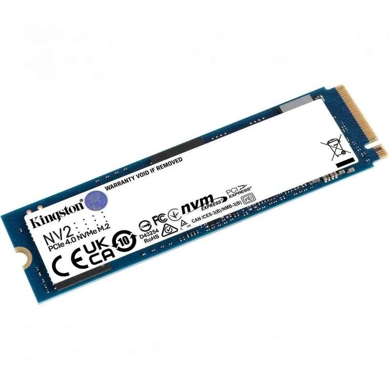 2 ТБ Внутренний SSD-диск Kingston NV2 M.2 PCI-E 4.0 (SNV2S/2000G), с Озон картой