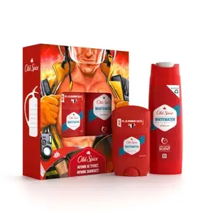 Подарочный набор Old Spice Whitewater: Мужской дезодорант стик, 50 мл + Гель для душа, 250 мл