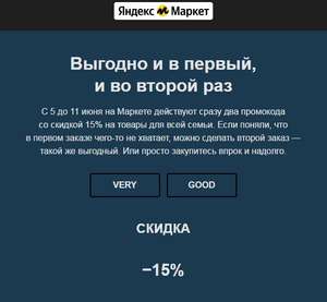 Яндекс Маркет Coupons