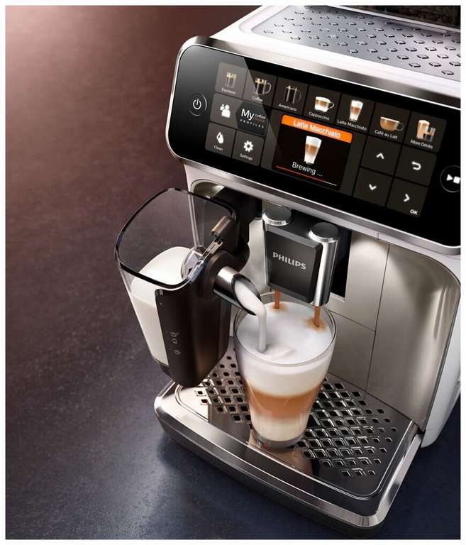 Автоматическая кофемашина Philips Series LatteGo EP5443/70