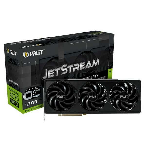 Видеокарта Palit JetStream RTX4070 SUPER JetStream OC