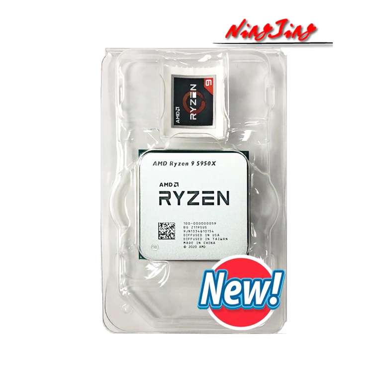 Процессор AMD Ryzen 9 5950X Новый (36524₽ при оплате в $ через QIWI)