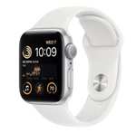 Смарт-часы Apple Watch SE Gen 2 GPS, 44mm, Silver Aluminium Case White Sport Band