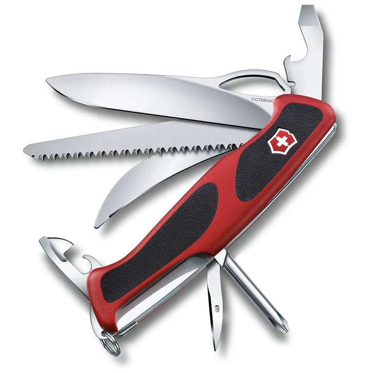 Нож Victorinox RangerGrip 58 0.9683.MC 130 мм красный, 13 функций