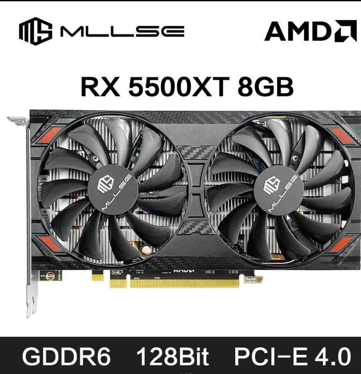 Видеокарта MLLSE AMD RX 5500XT 8 Гб GDDR6