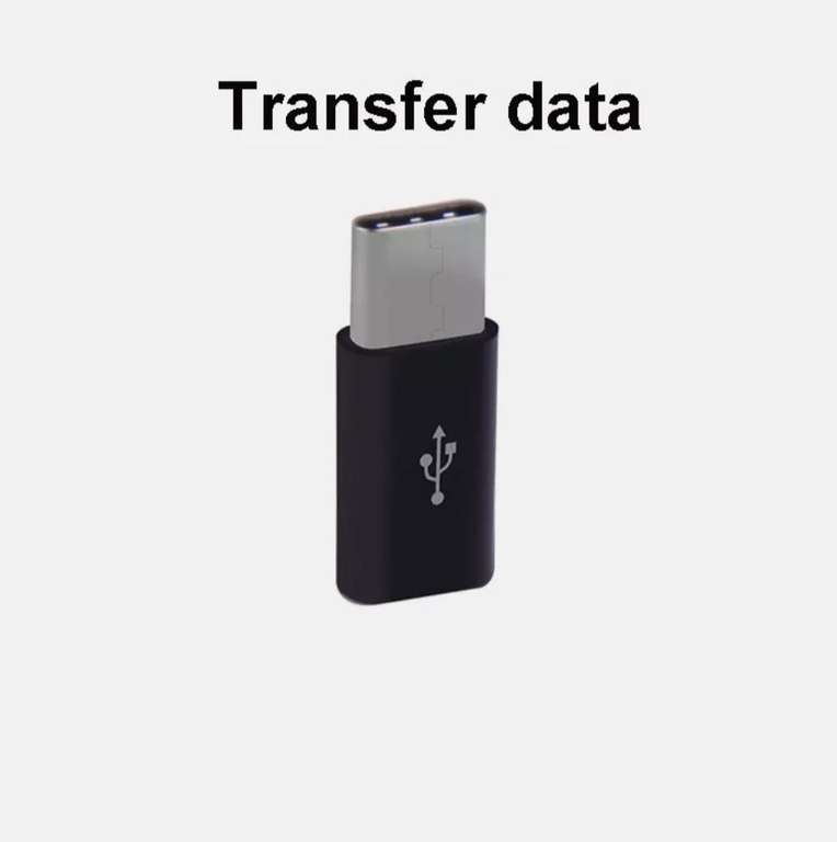 Адаптер micro USB - USB type C